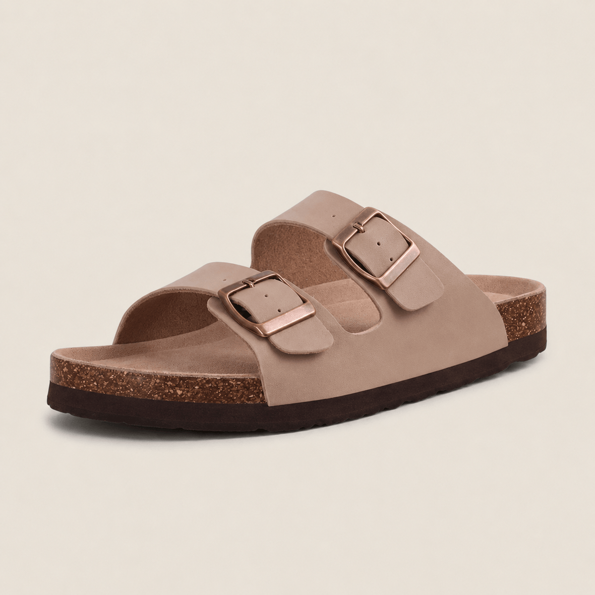 Summer Cork Sandals by Qomfrt